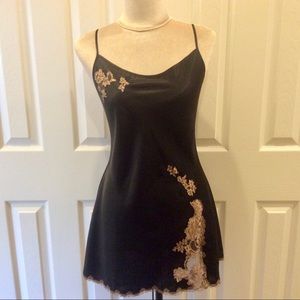 Victoria’s Secret Satin and Lace Slip Dress